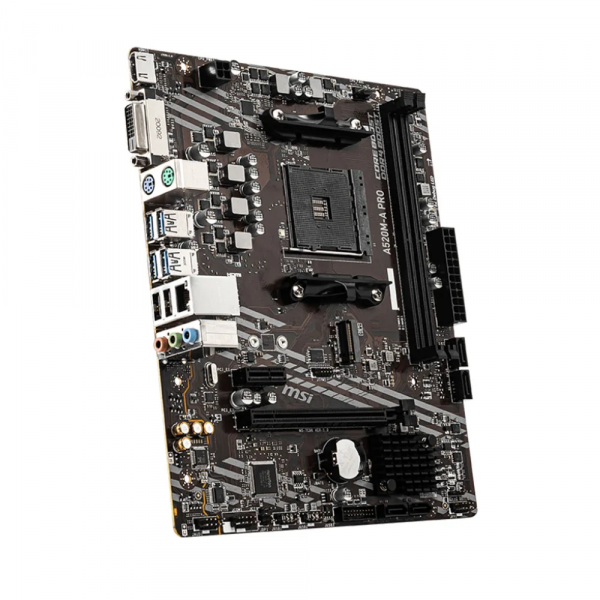 AMD A520M-A PRO Motherboard Support Ryzen CPU R3 R5 R7 5000 & 3000 Series Mainboard AM4 M.2 NVME Dual Channel DDR4 Full New - Image 4