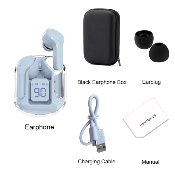 Air31 Tws Earpuds Wireless Bluetooth 5.0 Sport Gaming Headsets Noise Reduction Earbuds Mic Headphones with LED Display Earphones - Image 8
