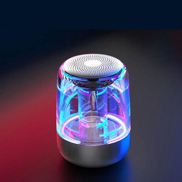 Portable Speakers Bluetooth Column Wireless Bluetooth Speaker Powerful Bass Radio with Variable Color LED Light - Image 6