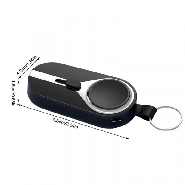 2000Mah Mini Compact Smartphone Type-C Keychain Portable Charger Emergency Power Portable Power Bank for Most Smart Phones - Image 6