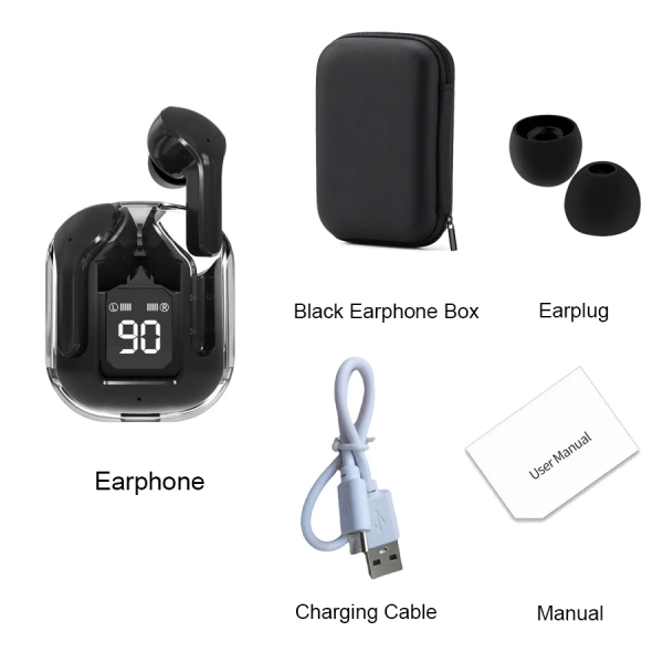 Air31 Tws Earpuds Wireless Bluetooth 5.0 Sport Gaming Headsets Noise Reduction Earbuds Mic Headphones with LED Display Earphones - Image 16