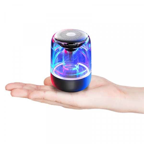Portable Speakers Bluetooth Column Wireless Bluetooth Speaker Powerful Bass Radio with Variable Color LED Light - Image 3