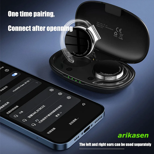Open Ear Headphones TWS Noise Cancelling Headphones Bluetooth Earpiece Bluetooth Headset Runnning Headphones Workout Headphones - Image 6