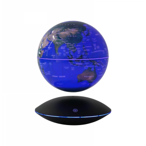 6 Inch Suspended Luminous Rotation Office Decoration Magnetic Levitation Globe Automatic Rotation of 360 Degrees Novelty Gift