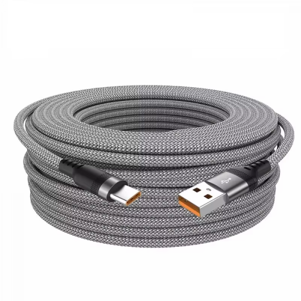 Extended 5-Meter Type-C USB Android 5A Super- Charging Cable Suitable for Huawei, Xiaomi, Vivo, and Leeco Phone Data Cable - Image 7
