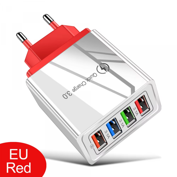 For Iphone 14 USB Charger Quick Charge 3.0 for Samsung Xiaomi Mi Tablets Mobile Phone Charger Adapter EU/US Plug Fast Charging - Image 12