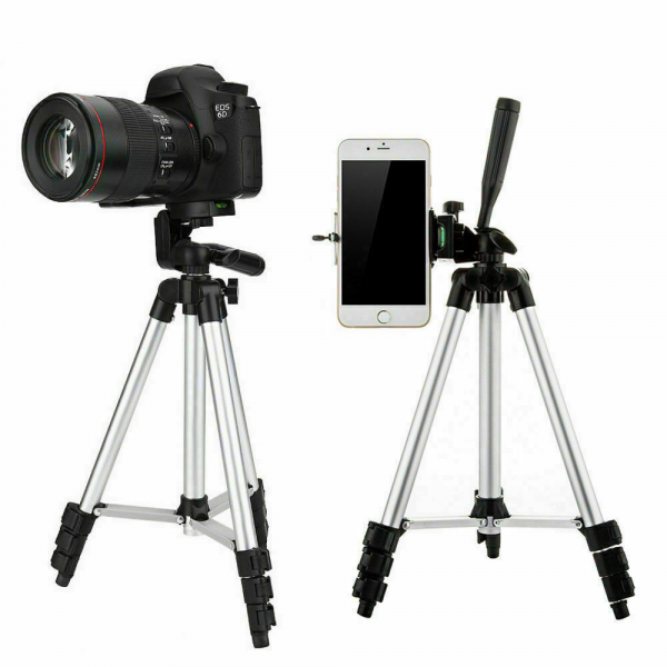 Professional Camera Tripod Stand Holder Mount for Cell Phone, Portable Tripod, Mobile Phone Live Stream Holder, Camera Tripod - Image 2