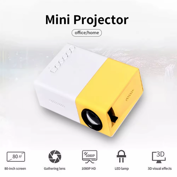 YG300 Mini Projector Portable Projector Wifi Smart 1280 720P Full HD Office Home Theater Video Mini Projector Mobile Projection - Image 6