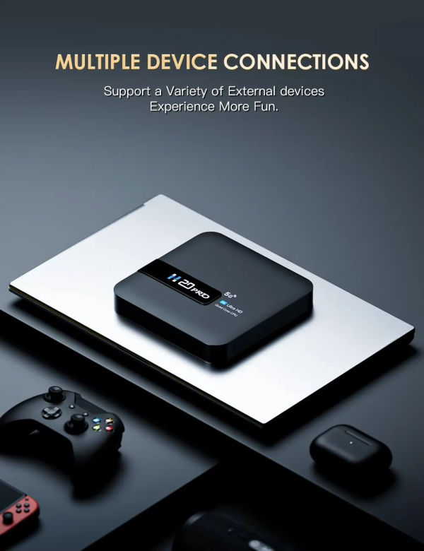 H20PRO Smart TV Box Wifi6 Android 10 6K 4K 3D Media Player TV Box Android 2.4G&5G WIFI Very Fast 1080P Set Top Box - Image 5