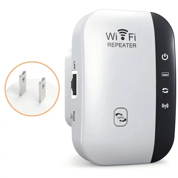 Wifi Repeater Wireless Signal Amplifier Extended Network Enhancer EU US Home Router 300M Thro - Image 10