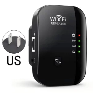 Wifi Repeater Wireless Signal Amplifier Extended Network Enhancer EU US Home Router 300M Thro