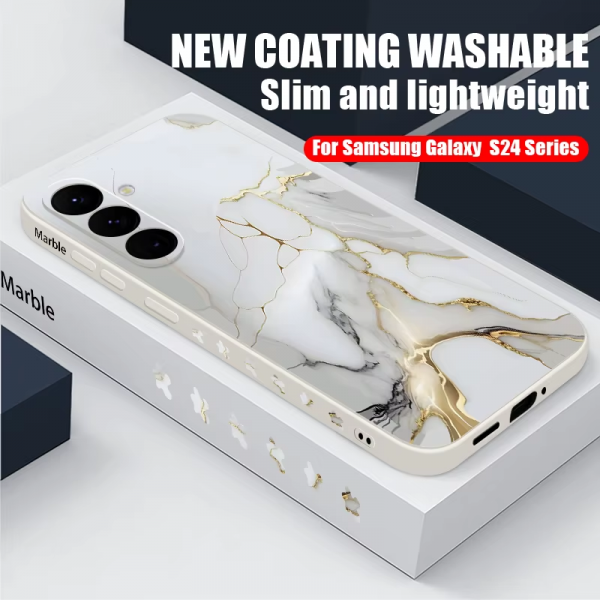 Colorful Marble Case for Samsung Galaxy S24 S23 S22 Ultra S21 S20 FE A16 A15 A25 A34 A35 A55 A52 A53 A54 5G S25 Lanyard Cover - Image 11