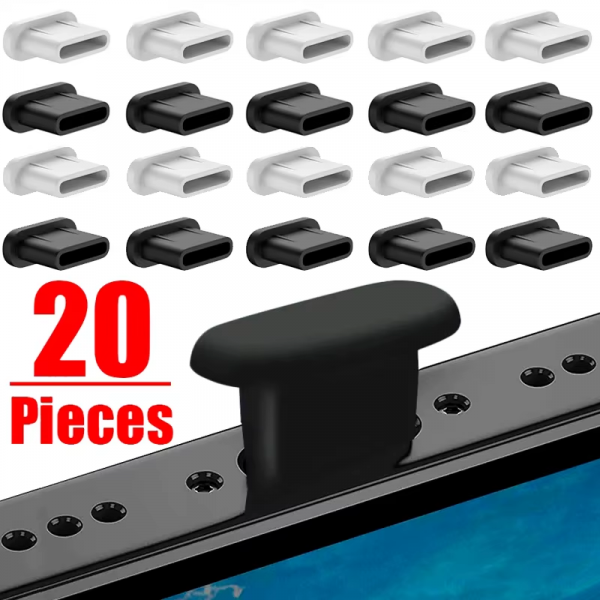 Silicone Dust Plugs Type C Charging Port Protector Stopper Cap Cover for Iphone 15 Pro Max 15 plus Samsung Xiaomi Anti-Dust Plug - Image 2