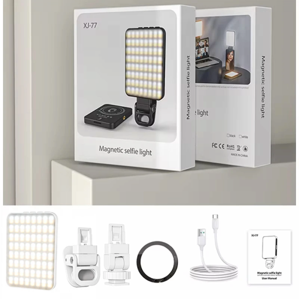 Selfie Light Rechargeable LED Phone Light Portable Photo Light Phone Light for Selfie Zoom Conference Video Makeup Live Stream - Image 8