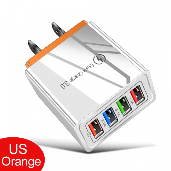 For Iphone 14 USB Charger Quick Charge 3.0 for Samsung Xiaomi Mi Tablets Mobile Phone Charger Adapter EU/US Plug Fast Charging - Image 9