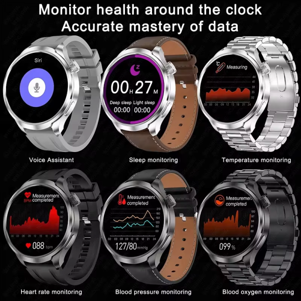 2025 New for HUAWEI Outdoor Sports Smart Watch Men AMOLED Screen NFC GPS Compass Heart Rate Waterproof Bluetooth Call Smartwatch - Image 7