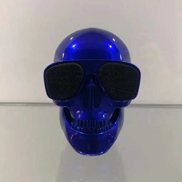 Skull Head Speaker Portable Mini Bluetooth-Compatible Wireless HD Stereo Speakers Skull Head Subwoofer Creative Home Ornament - Image 4
