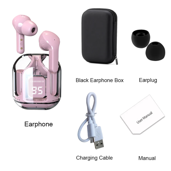 Air31 Tws Earpuds Wireless Bluetooth 5.0 Sport Gaming Headsets Noise Reduction Earbuds Mic Headphones with LED Display Earphones - Image 9