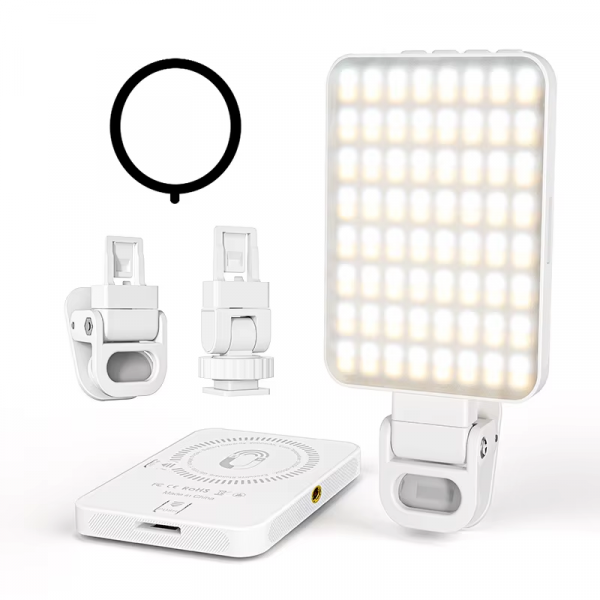 Selfie Light Rechargeable LED Phone Light Portable Photo Light Phone Light for Selfie Zoom Conference Video Makeup Live Stream - Image 7