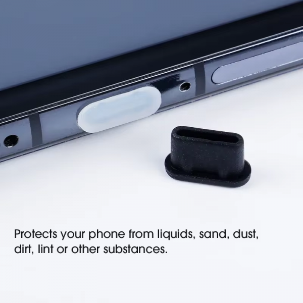 Silicone Dust Plugs Type C Charging Port Protector Stopper Cap Cover for Iphone 15 Pro Max 15 plus Samsung Xiaomi Anti-Dust Plug - Image 5