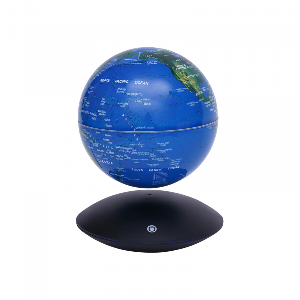 6 Inch Suspended Luminous Rotation Office Decoration Magnetic Levitation Globe Automatic Rotation of 360 Degrees Novelty Gift - Image 5