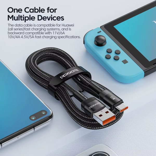 USB Type C Cable Fast Charging USB C Charger Cord for Iphone 15 14 13 12 11 Huawei P40 P30 Realme Oppo Oneplus Power Bank - Image 3