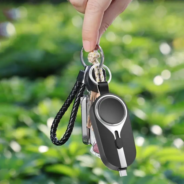2000Mah Mini Compact Smartphone Type-C Keychain Portable Charger Emergency Power Portable Power Bank for Most Smart Phones - Image 5