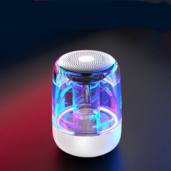 Portable Speakers Bluetooth Column Wireless Bluetooth Speaker Powerful Bass Radio with Variable Color LED Light - Image 7