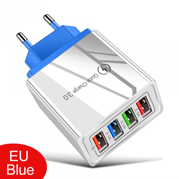 For Iphone 14 USB Charger Quick Charge 3.0 for Samsung Xiaomi Mi Tablets Mobile Phone Charger Adapter EU/US Plug Fast Charging - Image 10